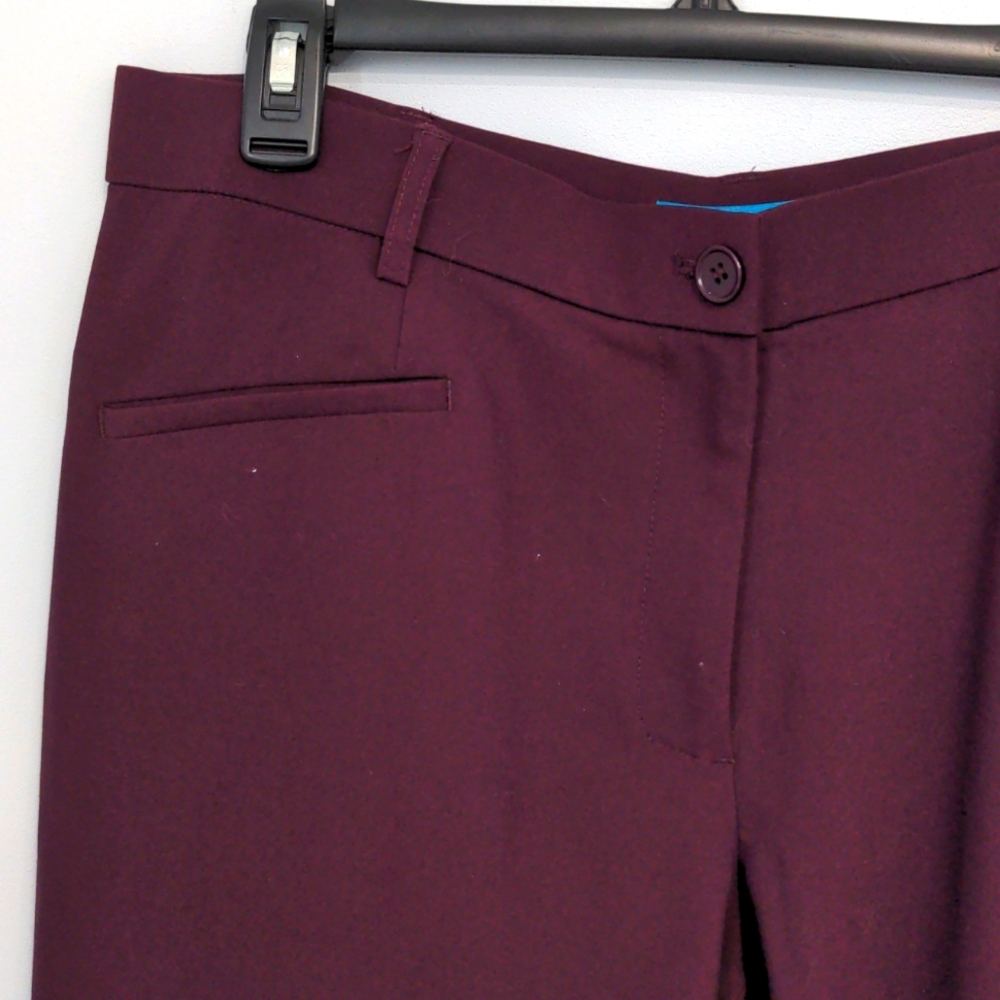 Eggplant Curvy Michel Studio Dress Pants